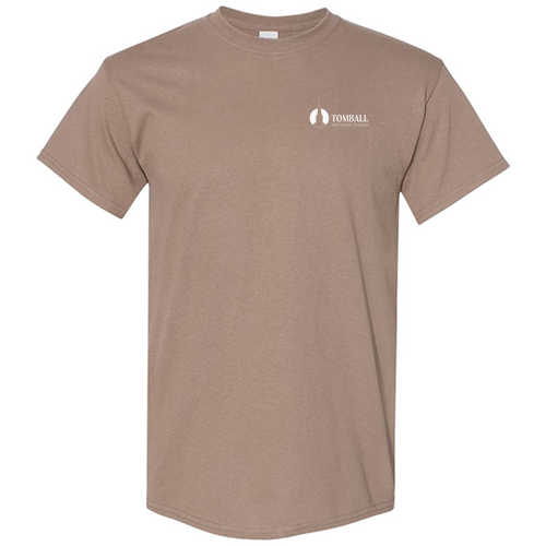 Gildan Heavy Cotton Basic T-Shirt -- Brown Savana