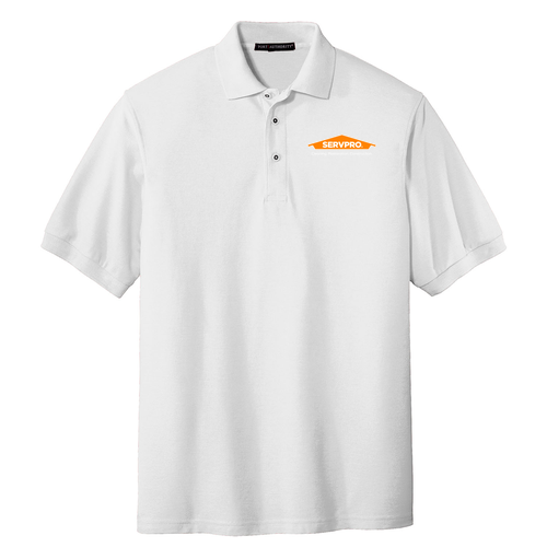 Port Authority Silk Touch Sport Shirt -- White