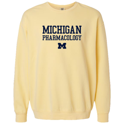 Comfort Colors Lightweight Adult Ringspun Crewneck Sweatshirt -- Butter