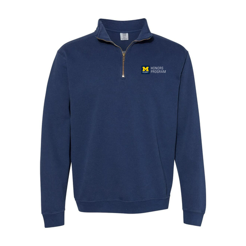 Quarter-Zip Sweatshirt -- True Navy