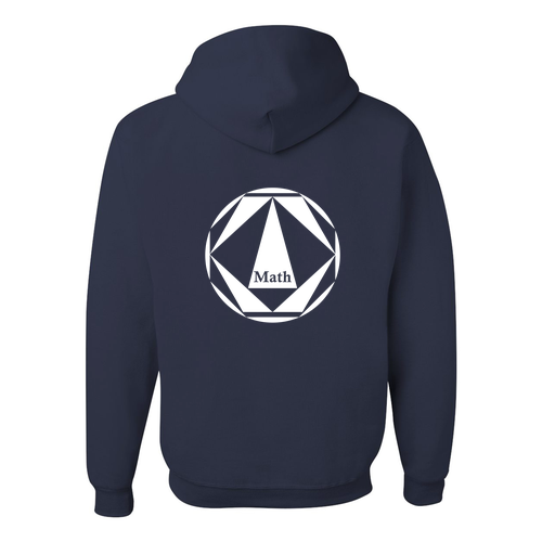 Jerzees 8 oz 50/50 Nublend Adult Hooded Sweatshirt -- J Navy