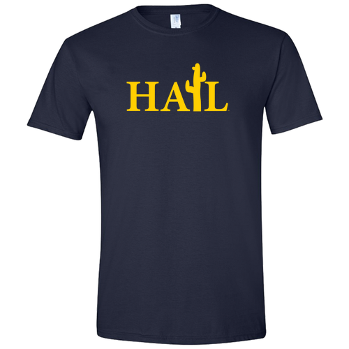 Gildan SoftStyle Fitted T-Shirt -- Navy, Hail