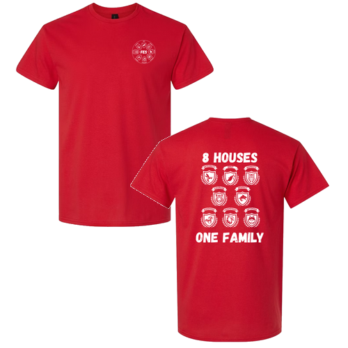 Adults Courage House Gildan Heavy Cotton Basic T-Shirt -- Red