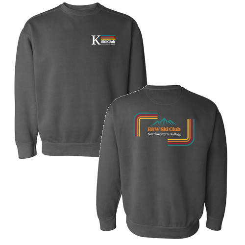 Comfort Colors Crewneck Sweatshirt -- Pepper
