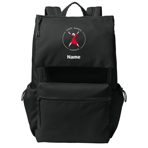 Port Authority Matte Oxford Backpack -- Deep Black