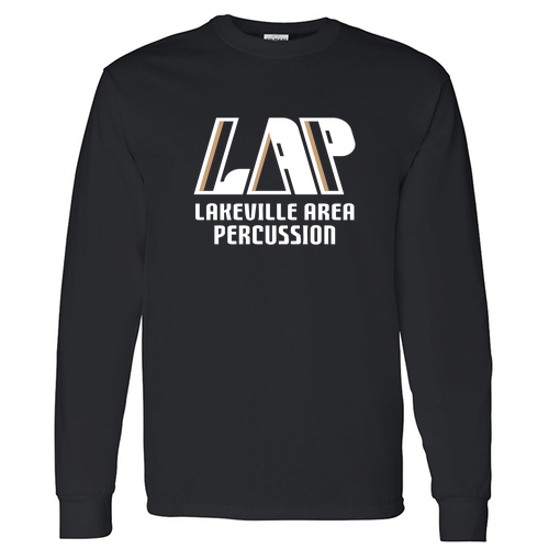 Gildan Heavy Cotton Longsleeve Basic T-Shirt -- Black