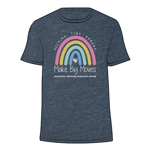 SoftStyle T-Shirt -- Heather Navy