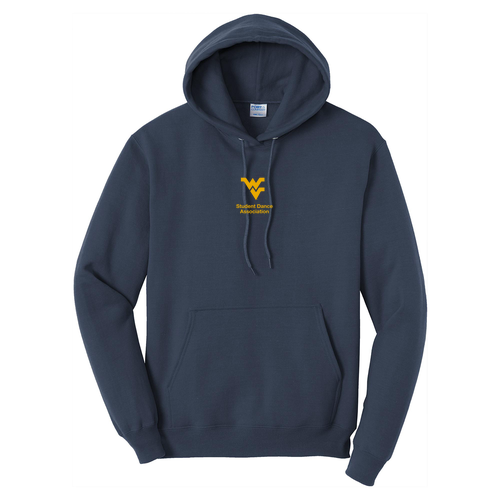 Port and Company Core Fleece Pullover Hooded Sweatshirt -- Navy