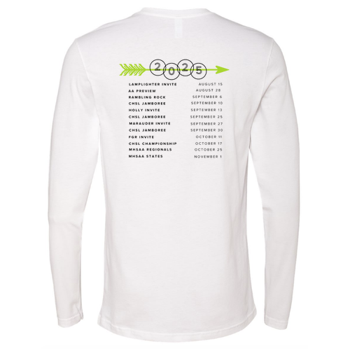Next Level Soft Fitted Long Sleeve Tee -- White