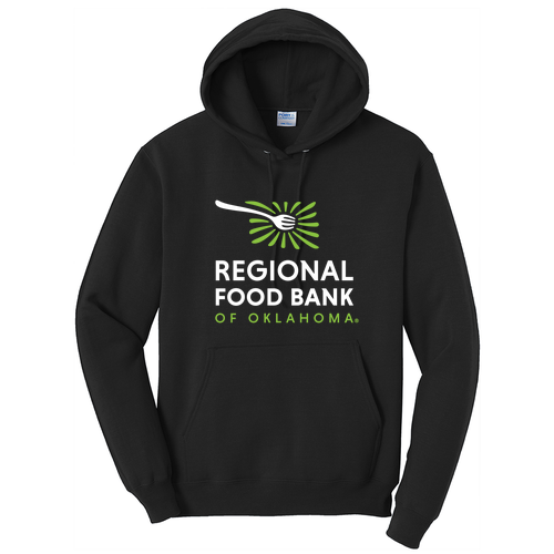 Port and Company Tall Core Fleece Pullover Hooded Sweatshirt -- Jet Black