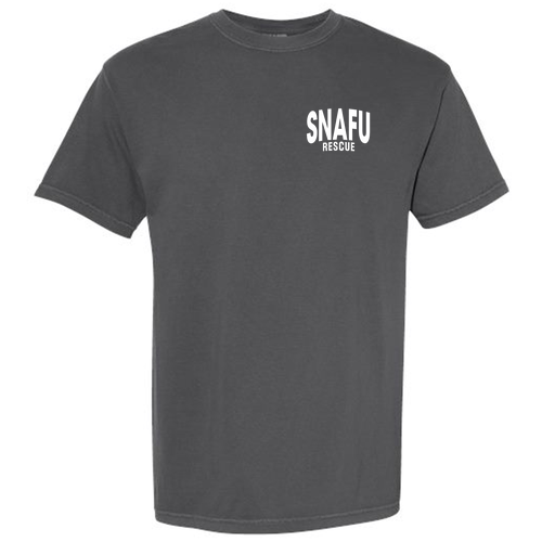 Left Chest Comfort Colors Unisex Garment-Dyed Heavyweight T-Shirt -- Pepper