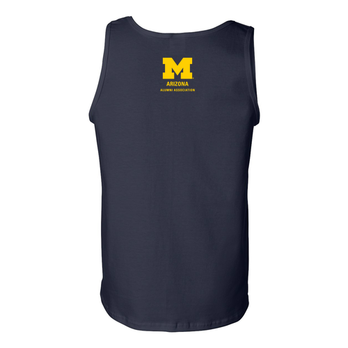 Gildan Ultra Cotton Tank Top -- Navy, Hail