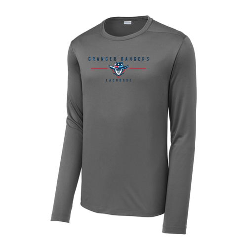 Sport-Tek  Posi-UV Pro Long Sleeve Tee -- Dark Smoke Grey