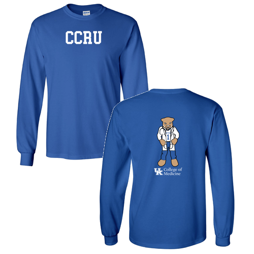 Gildan Ultra Cotton Longsleeve Basic T-Shirt -- Royal