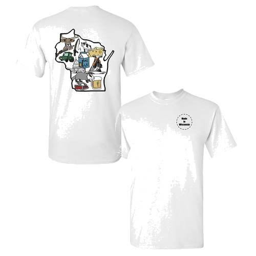 Gildan Heavy Cotton Basic T-Shirt -- White