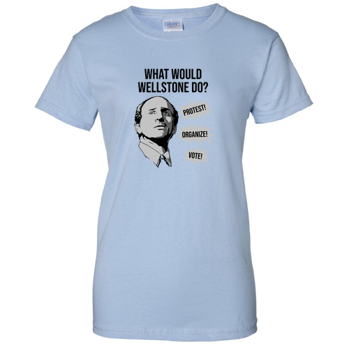 Gildan Ultra Cotton Ladies Basic T-Shirt -- Light Blue