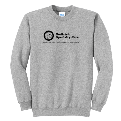 Port and Company Classic Crewneck Sweatshirt -- Athletic Heather