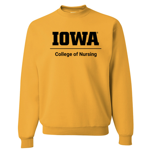 Jerzees 8 Oz., 50/50 Nublend Fleece Crew -- Gold