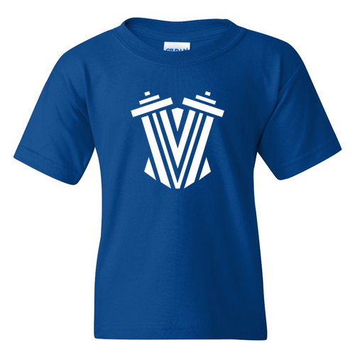 Strong Like Mom Youth T-Shirt -- Royal