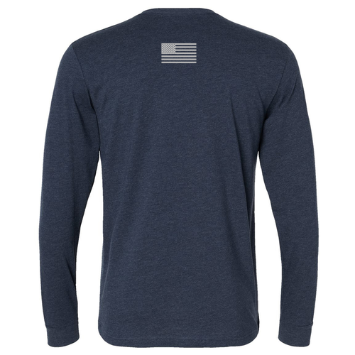 Next Level Unisex CVC Long Sleeve Tee -- Midnight Navy