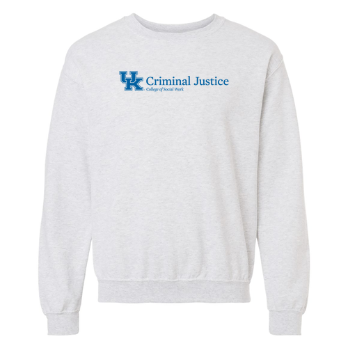 CJ- Gildan Heavy Blend Crew Neck Sweatshirt -- Ash