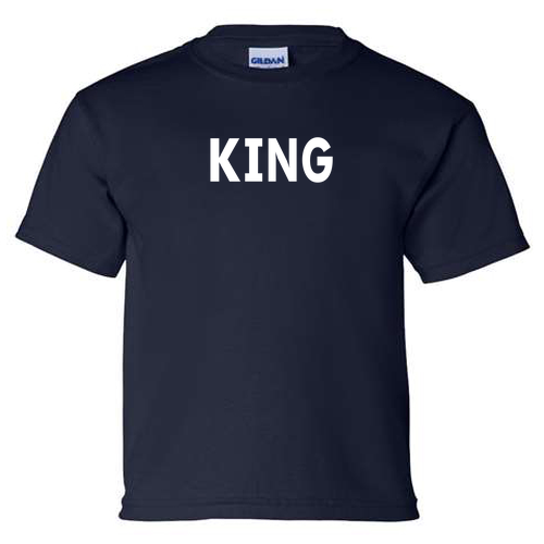 Youth Gildan Ultra Cotton Basic T-Shirt -- Navy