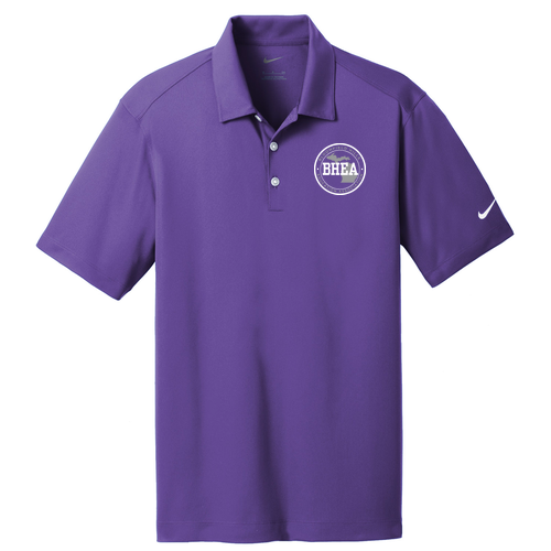 Nike Golf Dri Fit Vertical Mesh Polo -- Court Purple (embroidered)