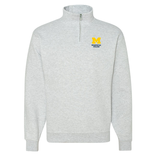 Nublend Quarter Zip Sweatshirt Adult -- Ash