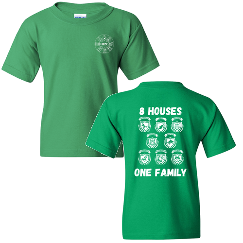 Youth Honesty House Gildan Heavy Cotton Basic T-Shirt -- Irish Green