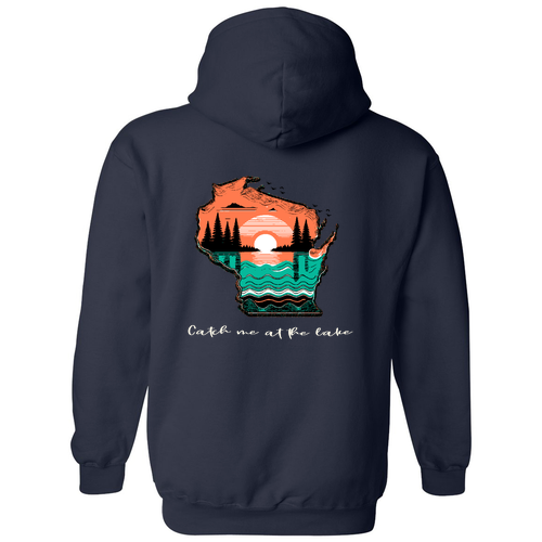 Gildan Heavy Blend Hooded Sweatshirt -- Navy