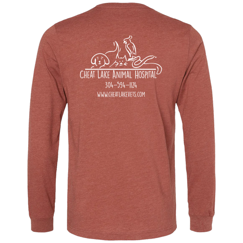 Bella+Canvas Unisex Heather Cvc Long Sleeve Tee- Heathers -- Heather Clay