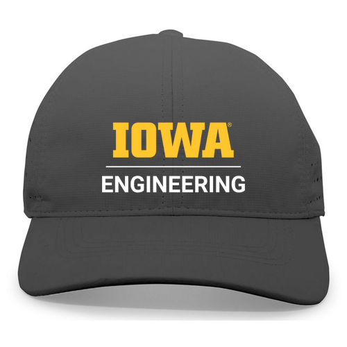 Pacific Headwear Light Weight Perforated Hat -- Graphite