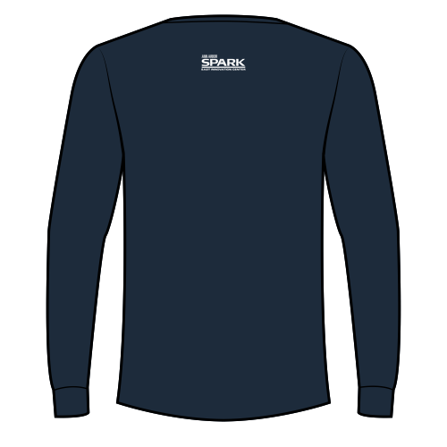 Next Level Soft Fitted Premium Long Sleeve Tee -- Midnight Navy