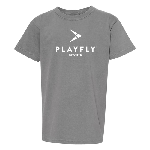Playfly Comfort Colors Youth Heavyweight T-Shirt -- Grey