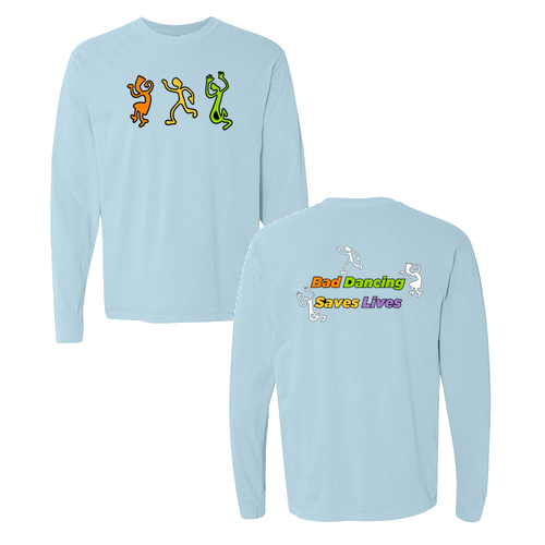 Comfort Colors Ringspun Long Sleeve Tee -- Chambray