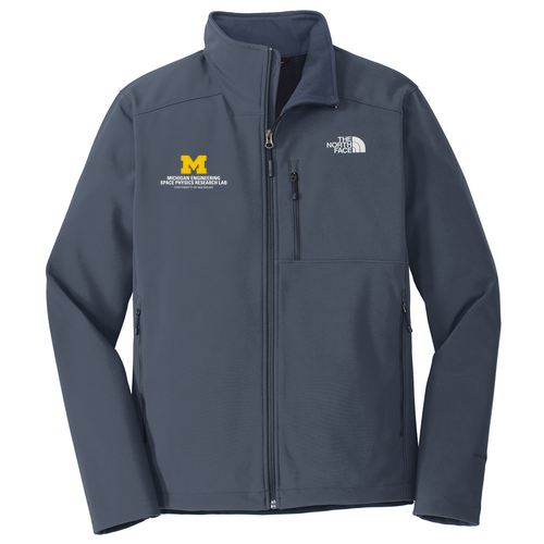 Mens/Unisex The North Face Apex Barrier Soft Shell Jacket -- Urban Navy, Stacked Logo