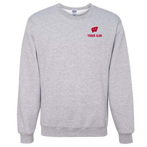 Embroidered Motion W Sweatshirts — Ash