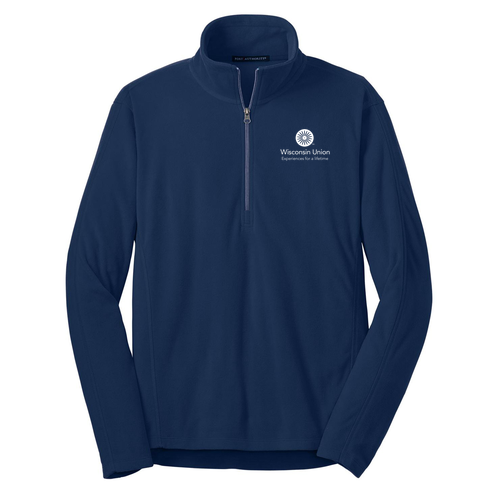 Port Authority Microfleece 1/2 Zip Pullover -- True Navy