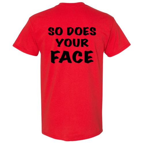 Gildan Heavy Cotton Basic T-Shirt -- Red