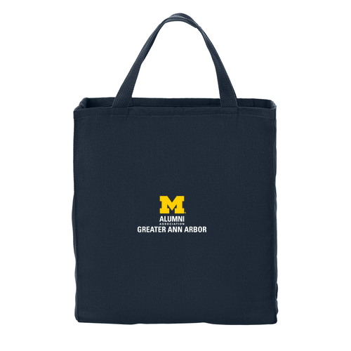 Port Authority Ideal Twill Grocery Tote -- Navy