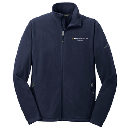 Gender Care Heart Eddie Bauer Full Zip Microfleece Jacket -- Navy