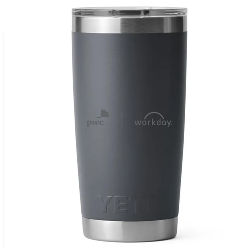 Laser Engraved YETI 20 oz Rambler Tumbler
