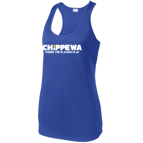 LADIES Sport-Tek PosiCharge Competitor Racerback Tank -- True Royal