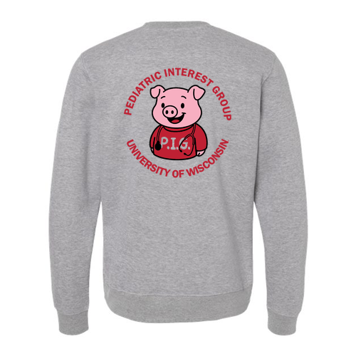 J. America BTB Fleece Crew -- Oxford