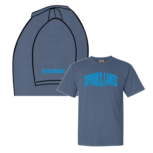 Comfort Colors Unisex Garment-Dyed Heavyweight T-Shirt -Blue Ink- China Blue