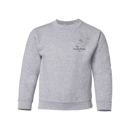 Youth Heavy Blend Crew Neck Sweatshirt -- Sport Grey