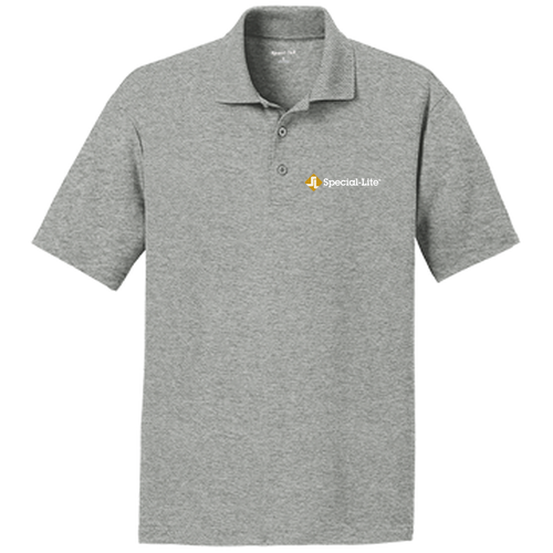 Sport-Tek PosiCharge RacerMesh Polo -- Grey Heather