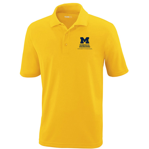 Mens/Unisex Ash City Core 365 Origin Performance Pique Polo -- Campus Gold