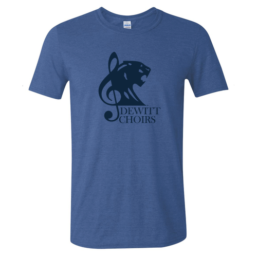 Gildan SoftStyle T-Shirt -- Heather Royal