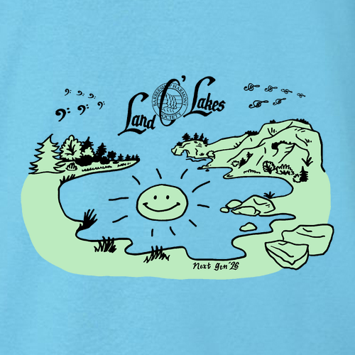 Gildan Heavy Cotton Basic T-Shirt -- Sky